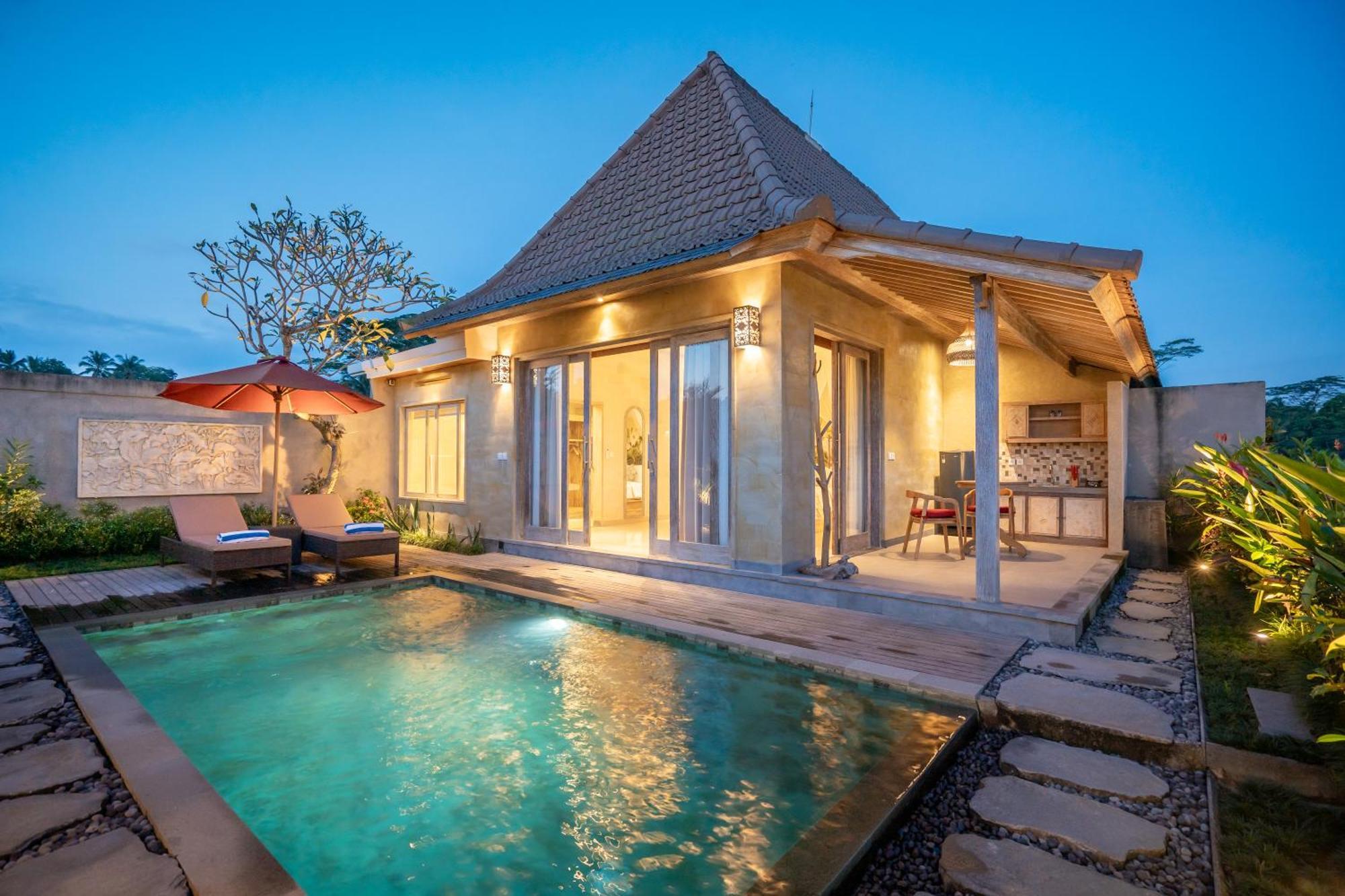Happy Honeymoon Private Villa Ubud Exteriér fotografie